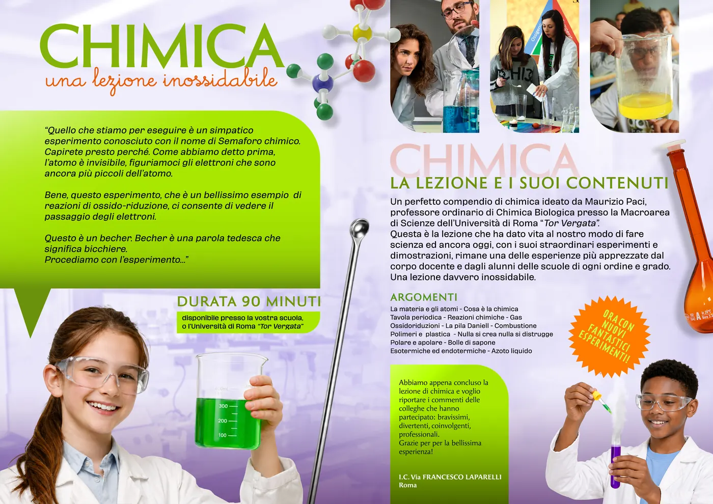 Le Muse di Archimede educational programme design