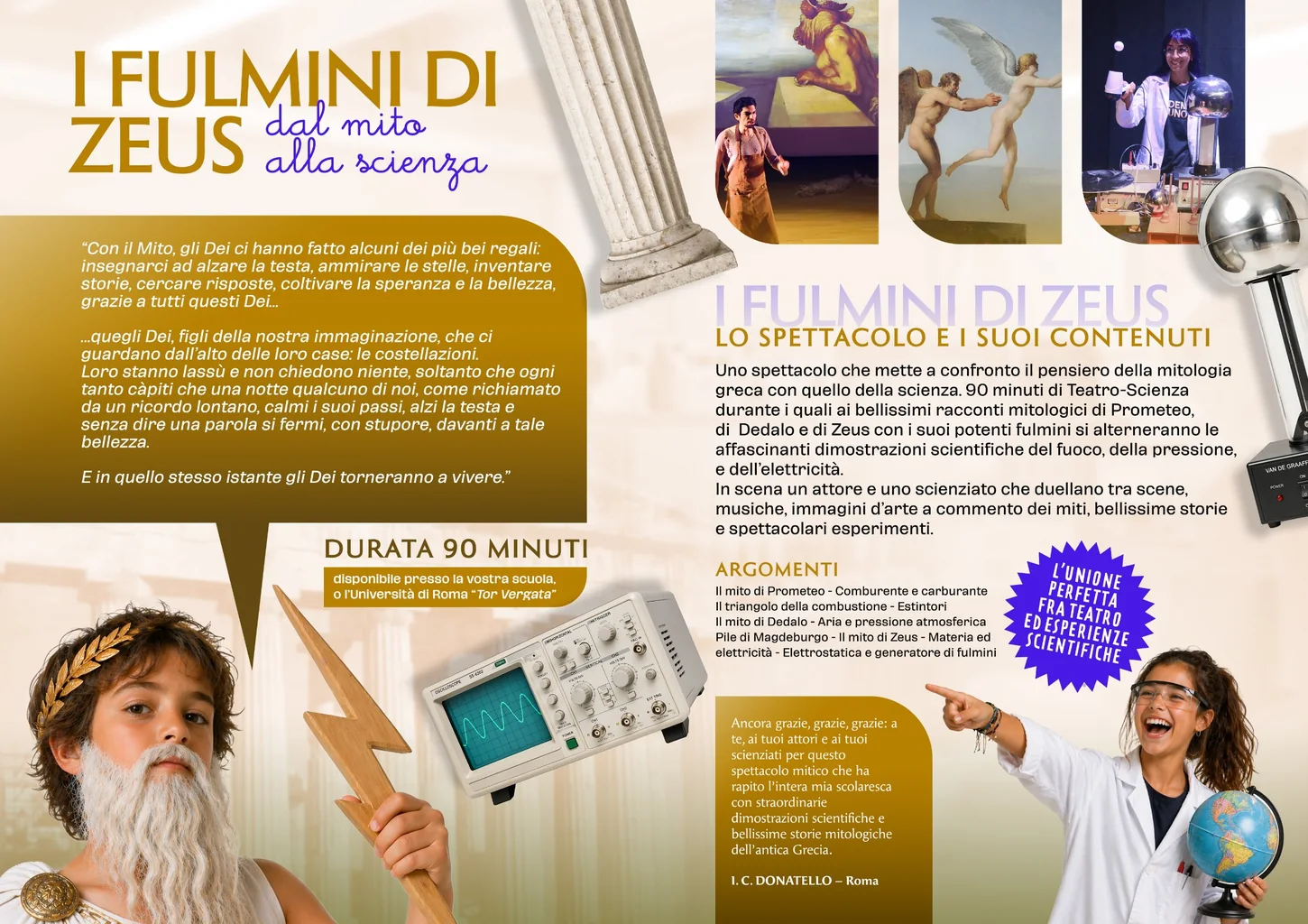 Le Muse di Archimede educational programme design