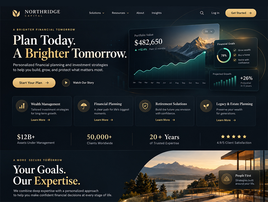 NorthRidge Capital desktop concept