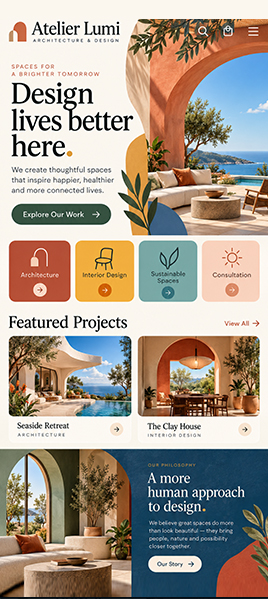 Atelier Lumi mobile concept