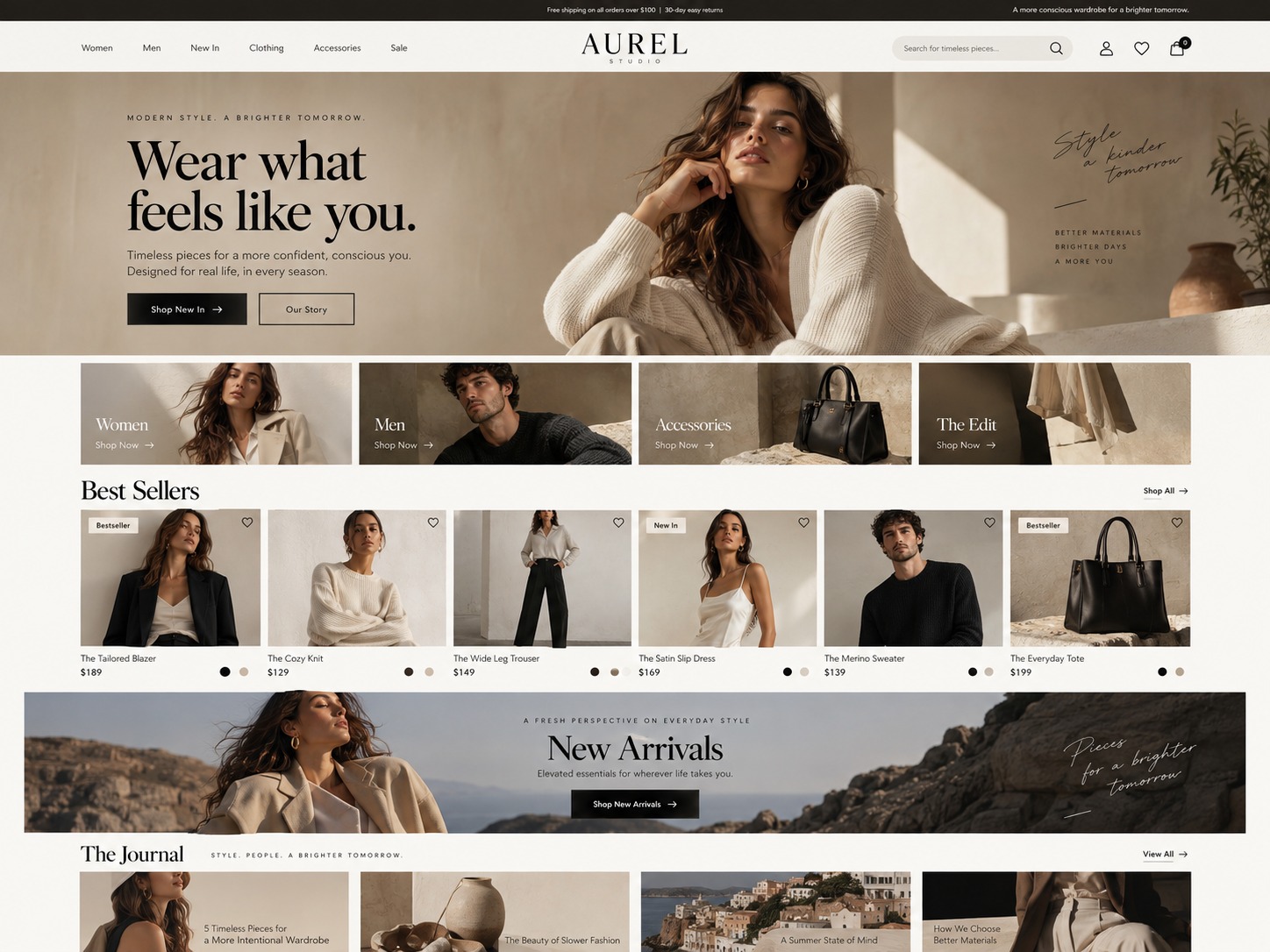 Aurel Studio desktop concept
