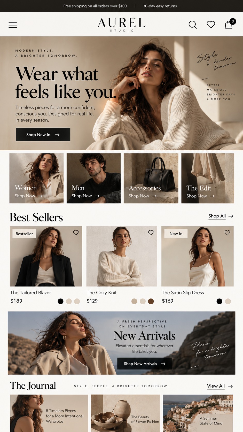 Aurel Studio mobile concept